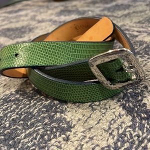 Banana Republic Faux Croc Belt Small